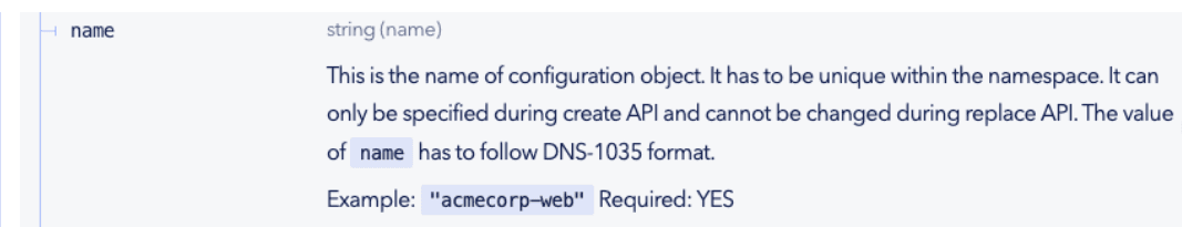Figure: Meta Data Required Field