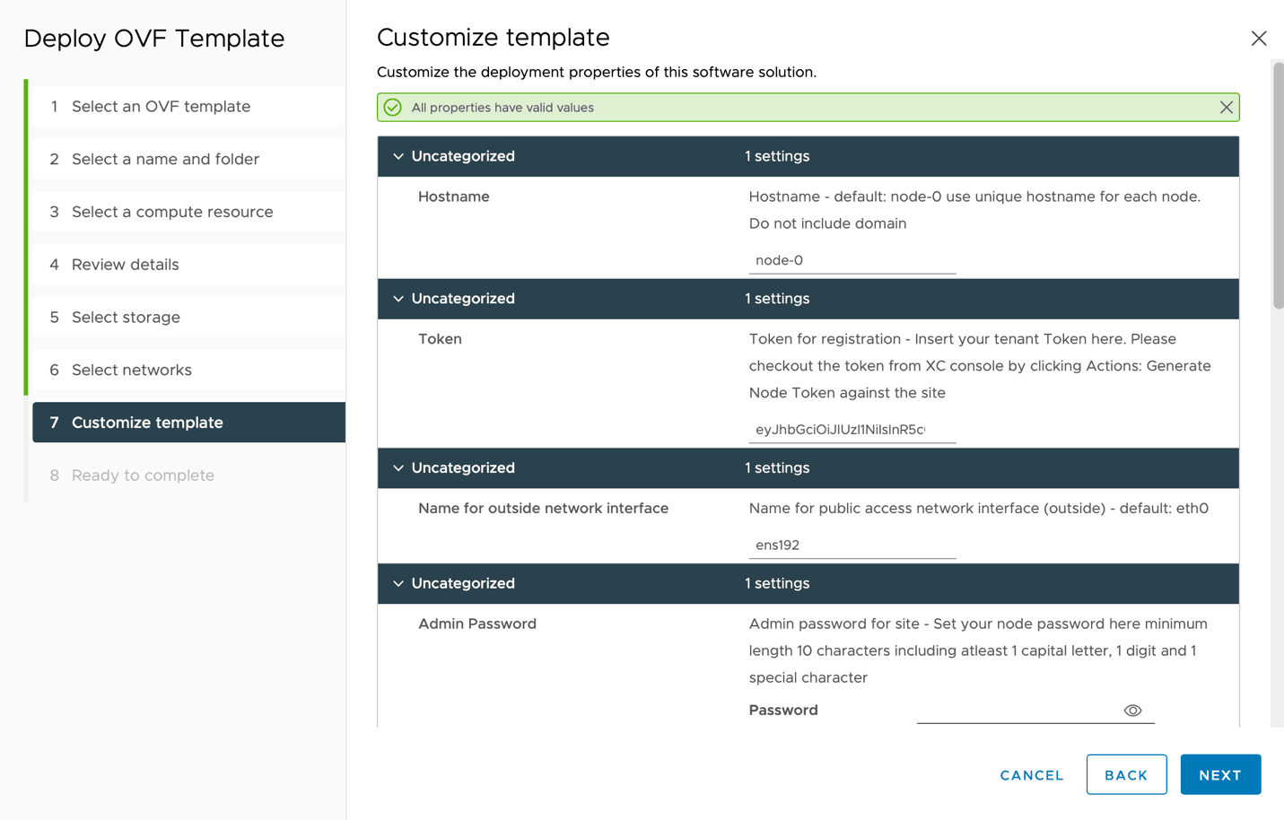 Figure: Customize template