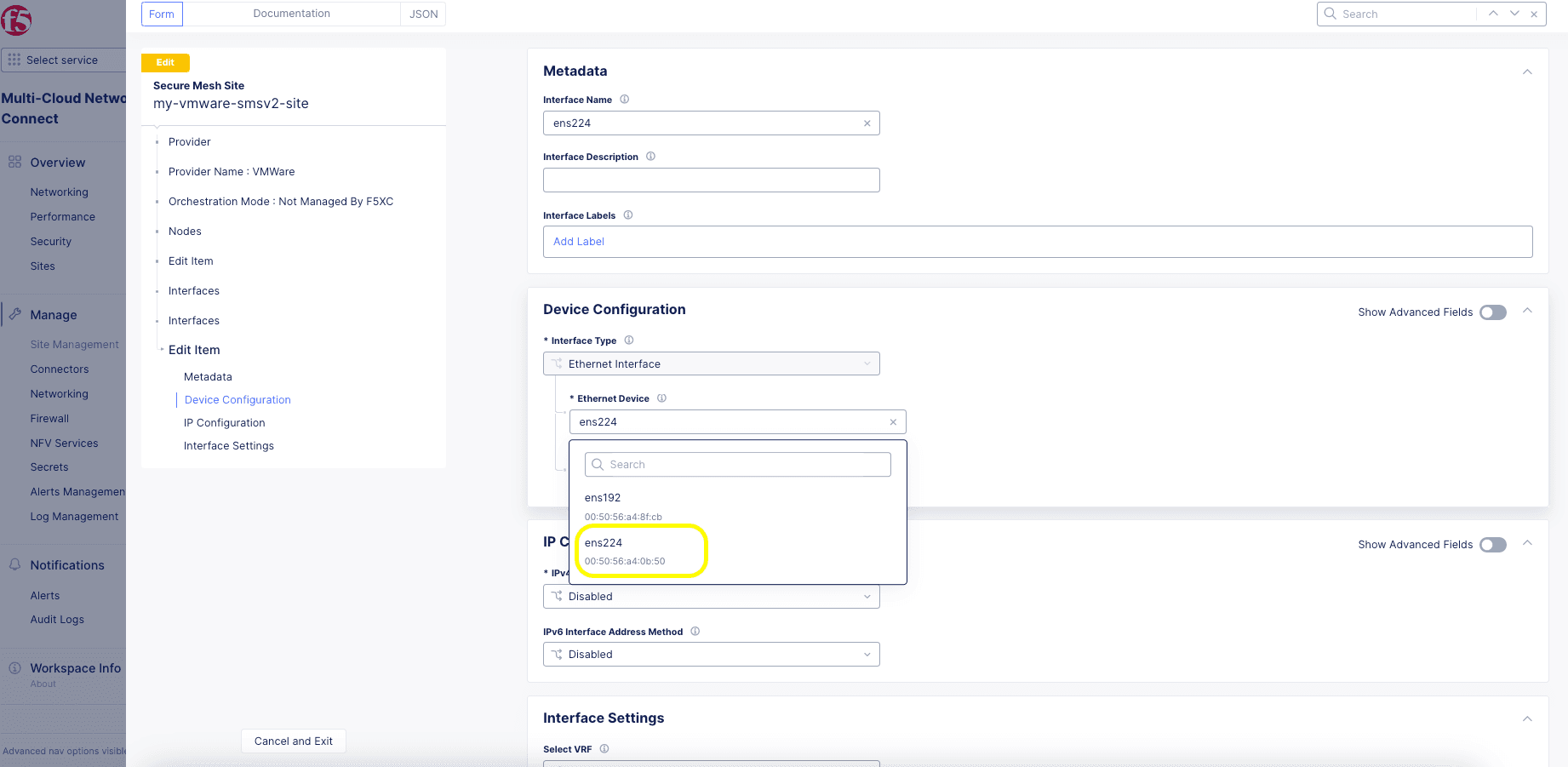 Figure: Ethernet Device