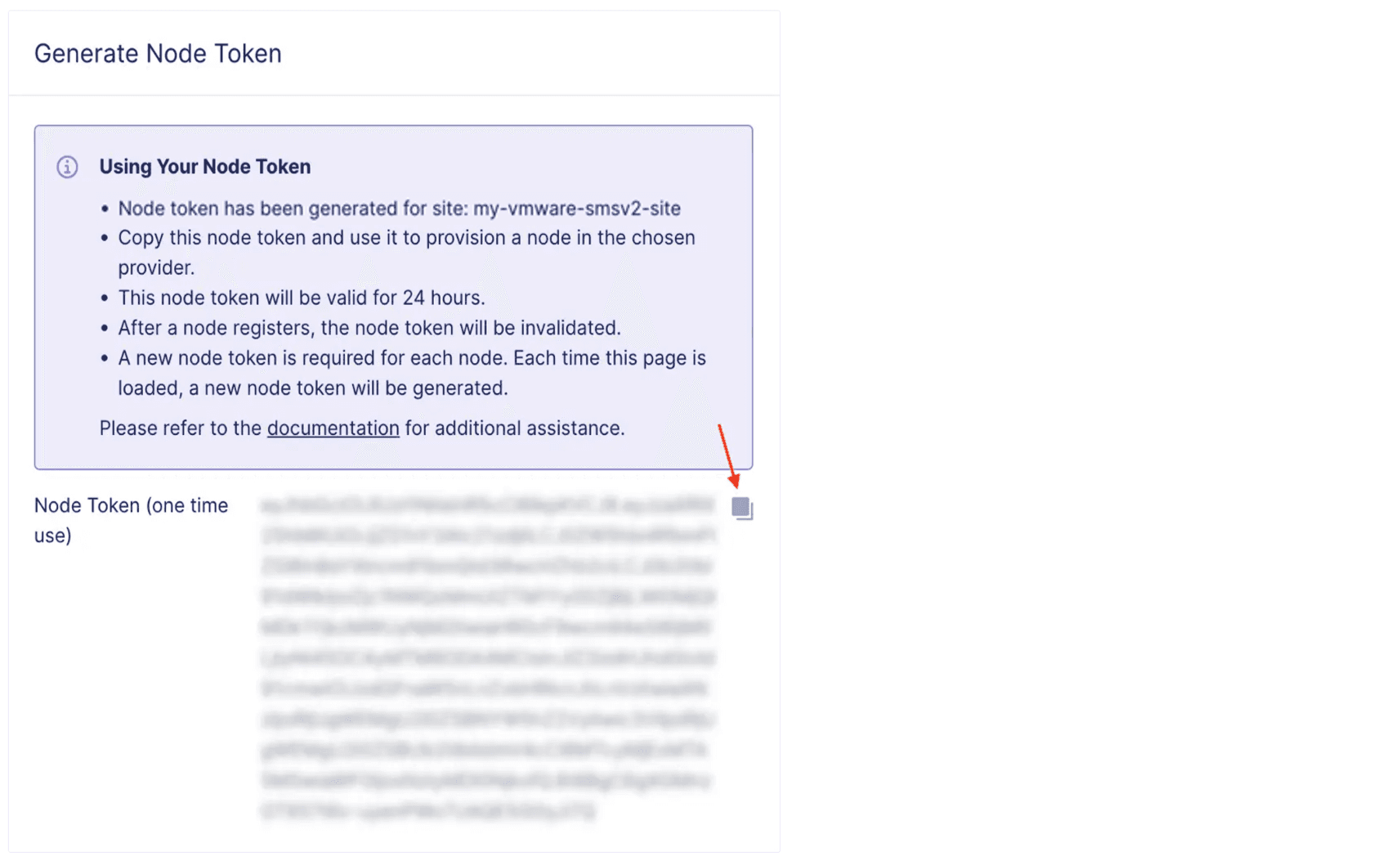 Figure: Node Token