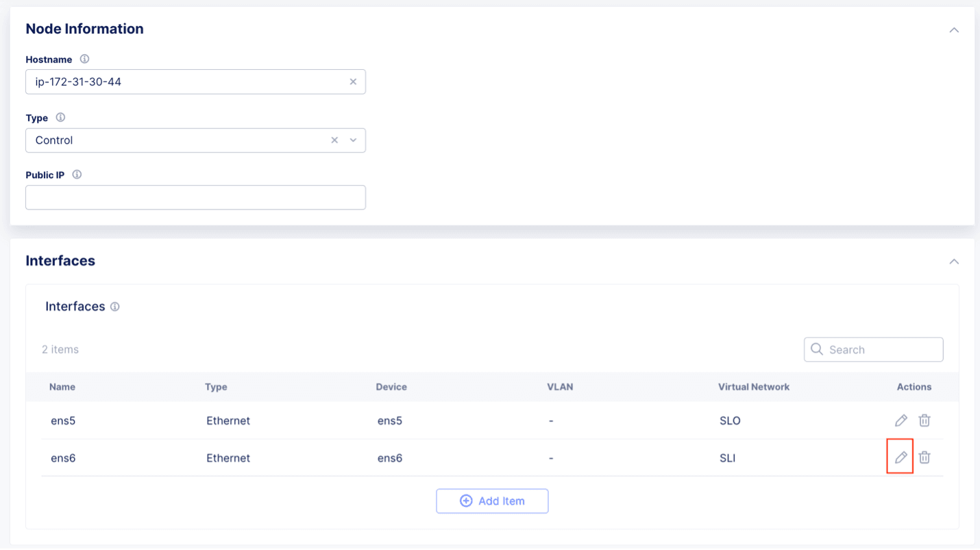 Figure: Edit Interface