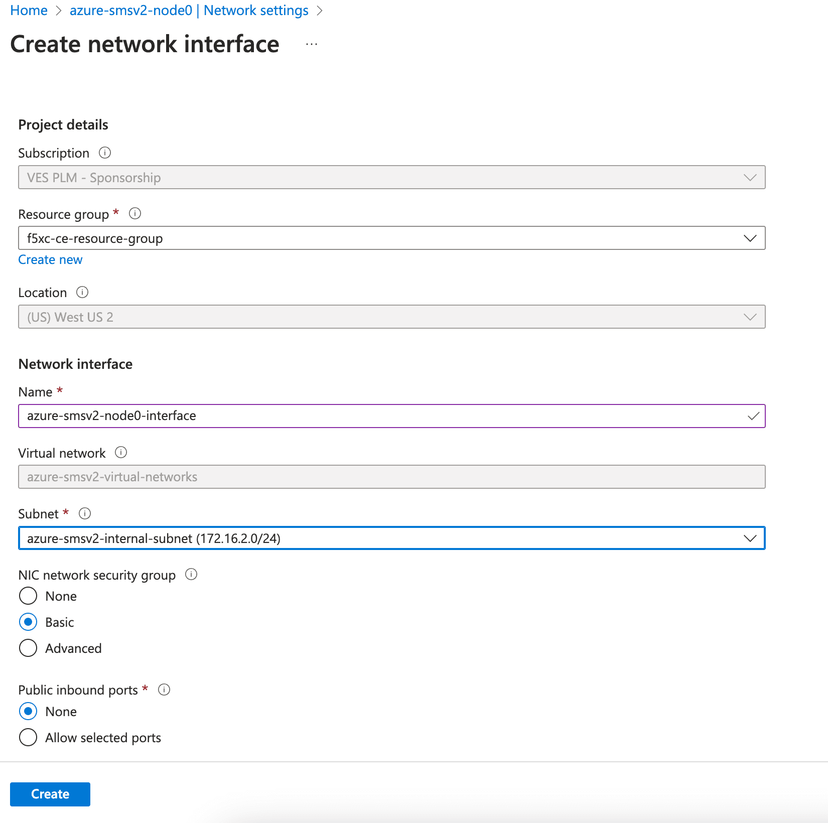 Figure: Add Second Interface