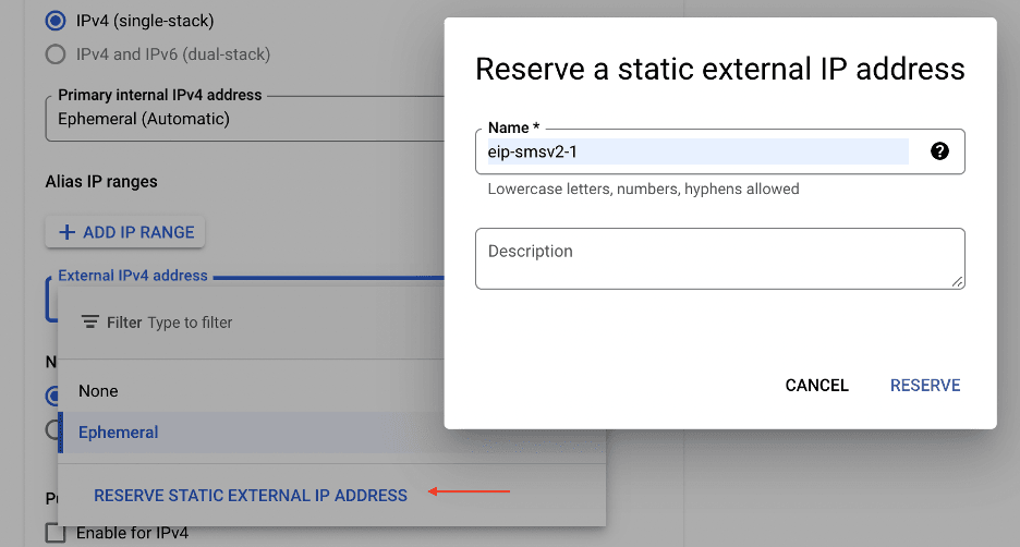 Figure: Configure Instance SLO