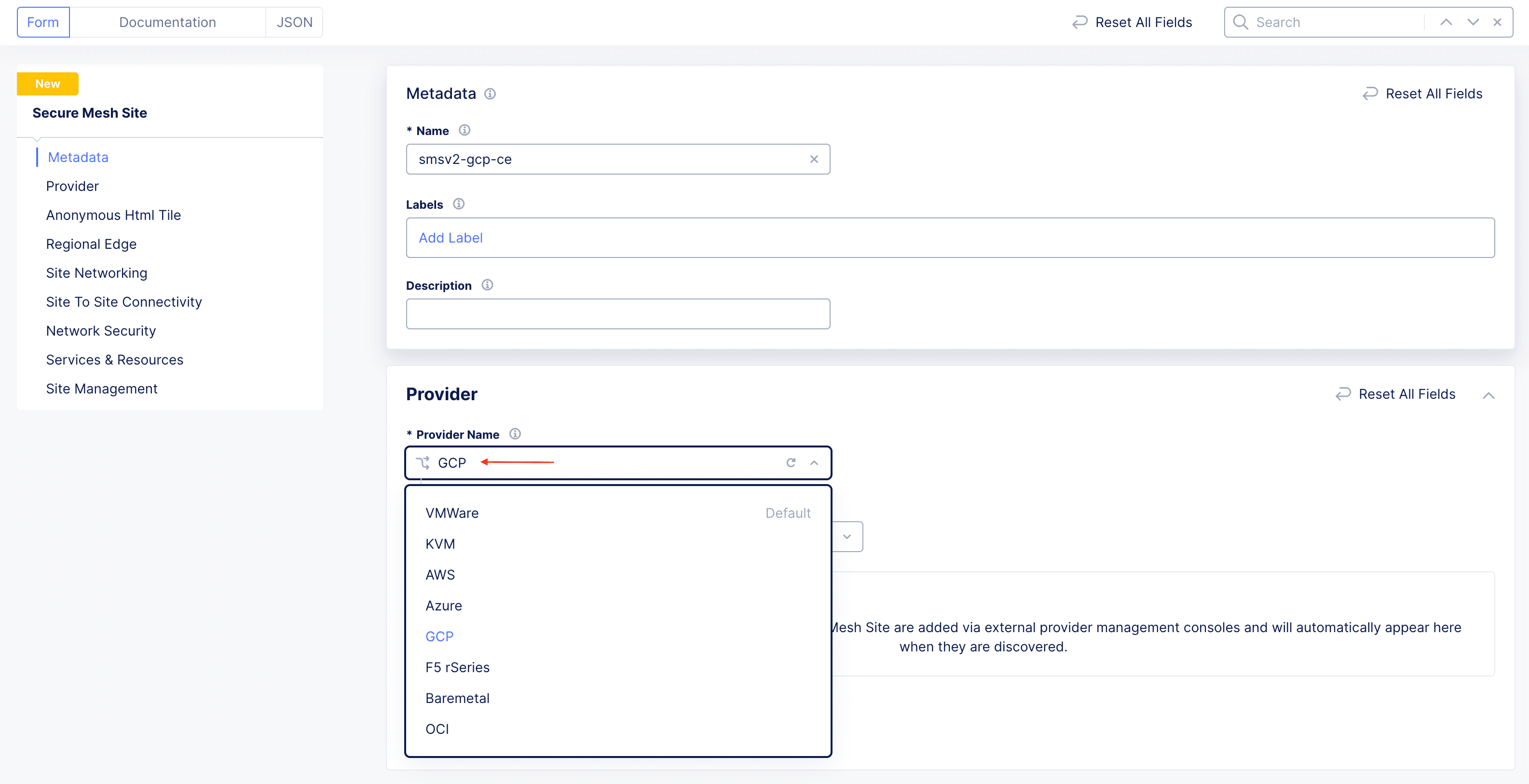 Figure: Provider Type