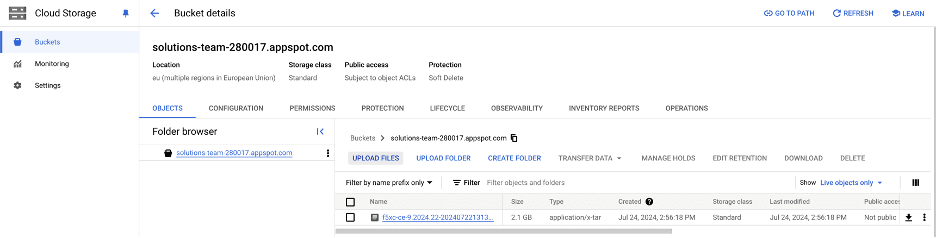 Figure: Upload Node Image