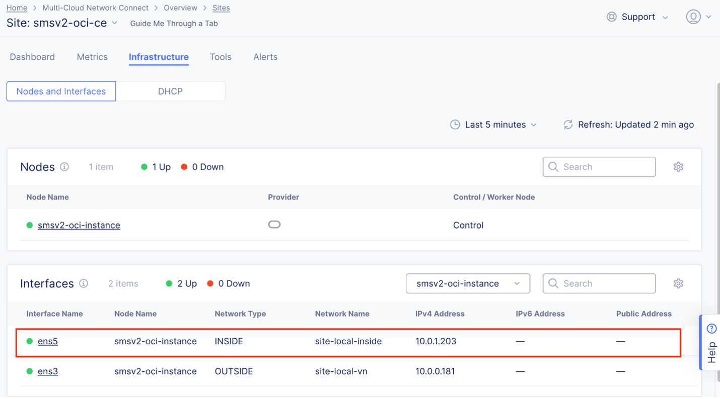 Figure: Confirm New VNIC