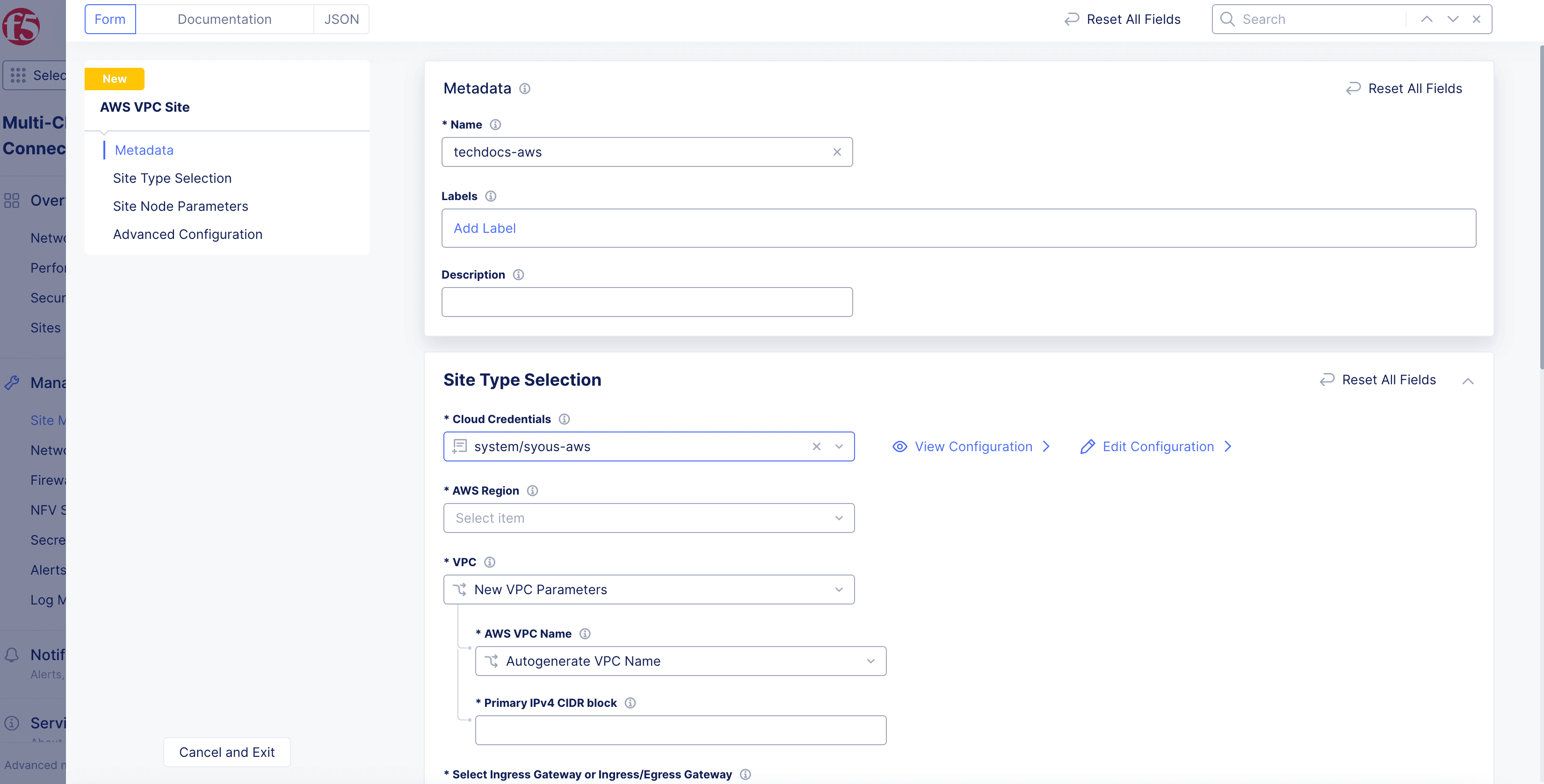 Figure: Deployment Configuration