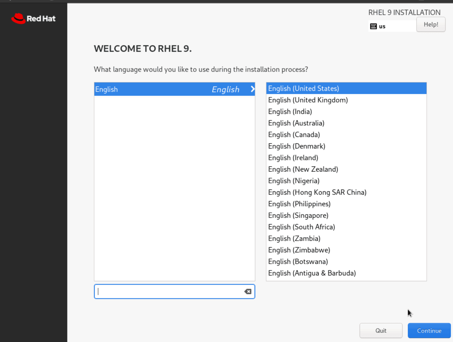 Figure: Select Language