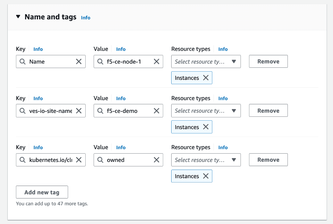 Figure: Add Tags
