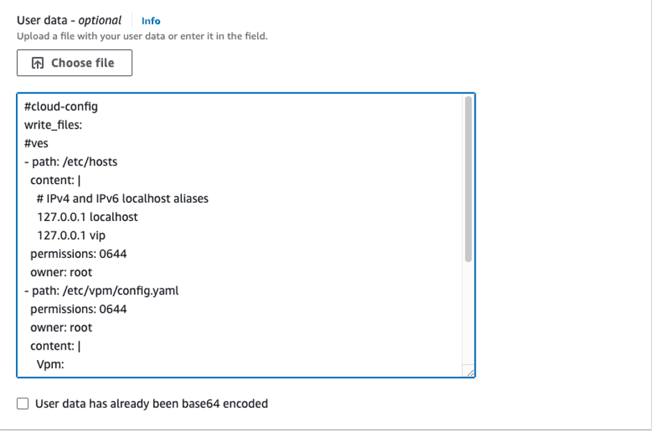 Figure: User Data Information