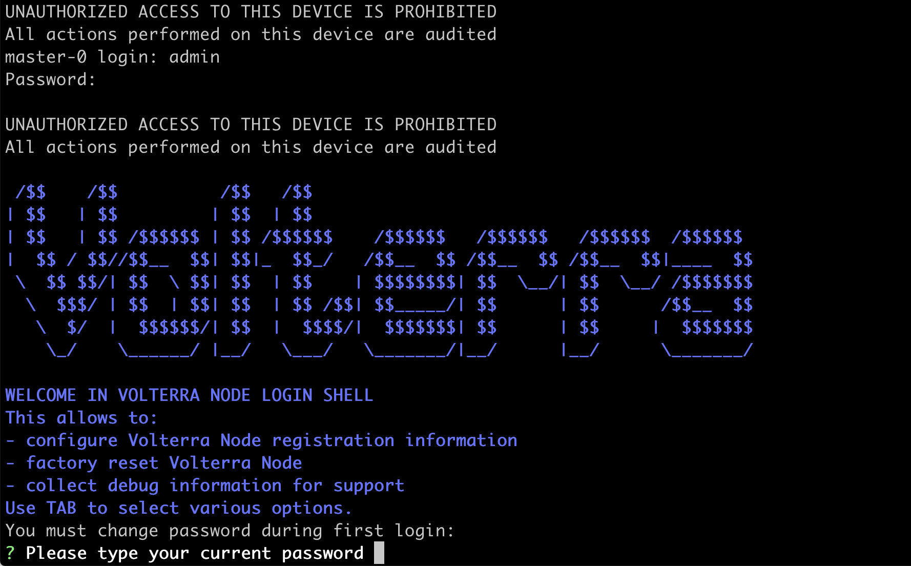 Figure: Local Console