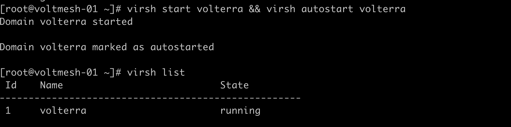 Figure: Obtain the Virtual Machine ID