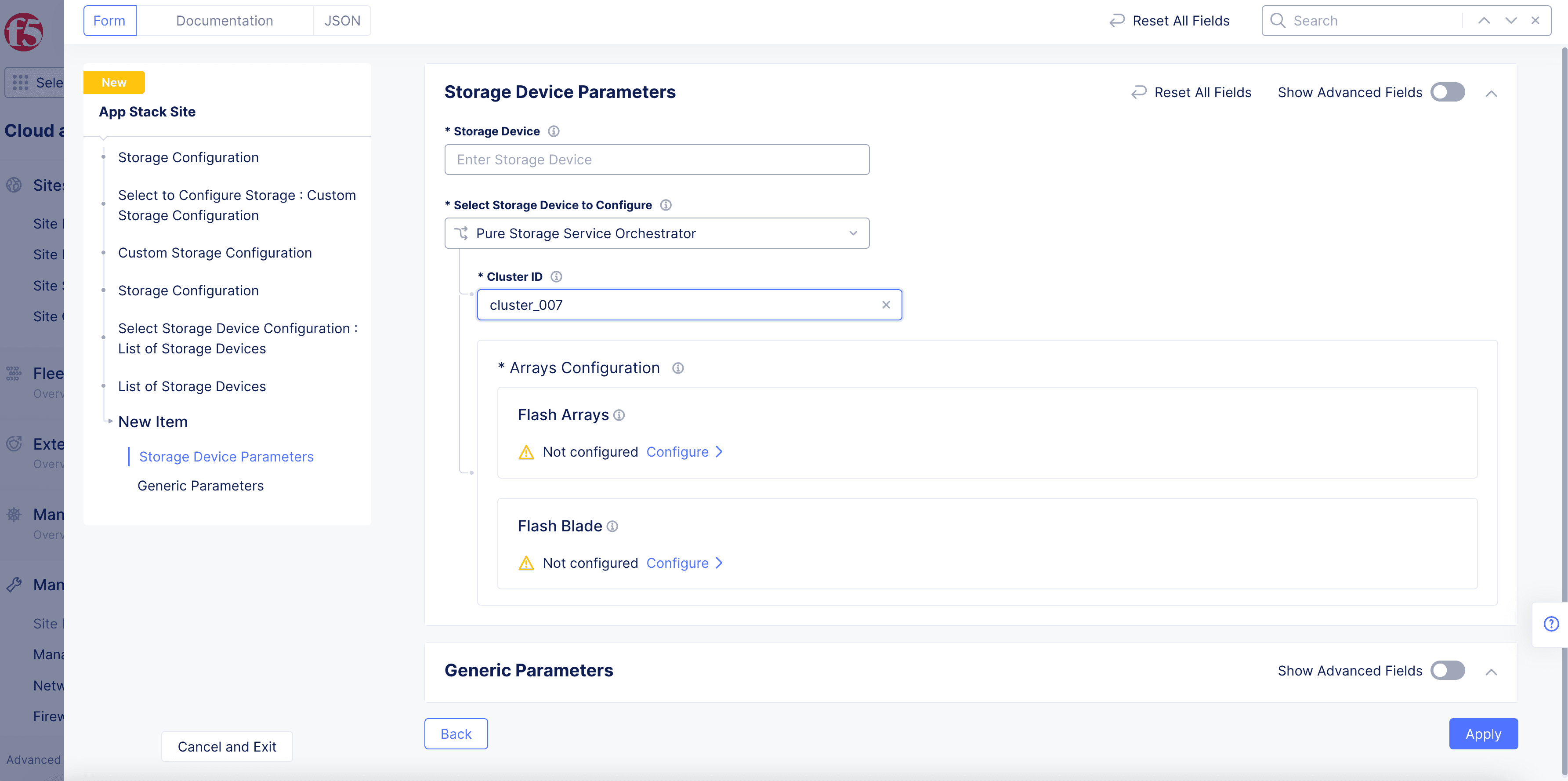 Figure: Pure Storage Orchestrator Device