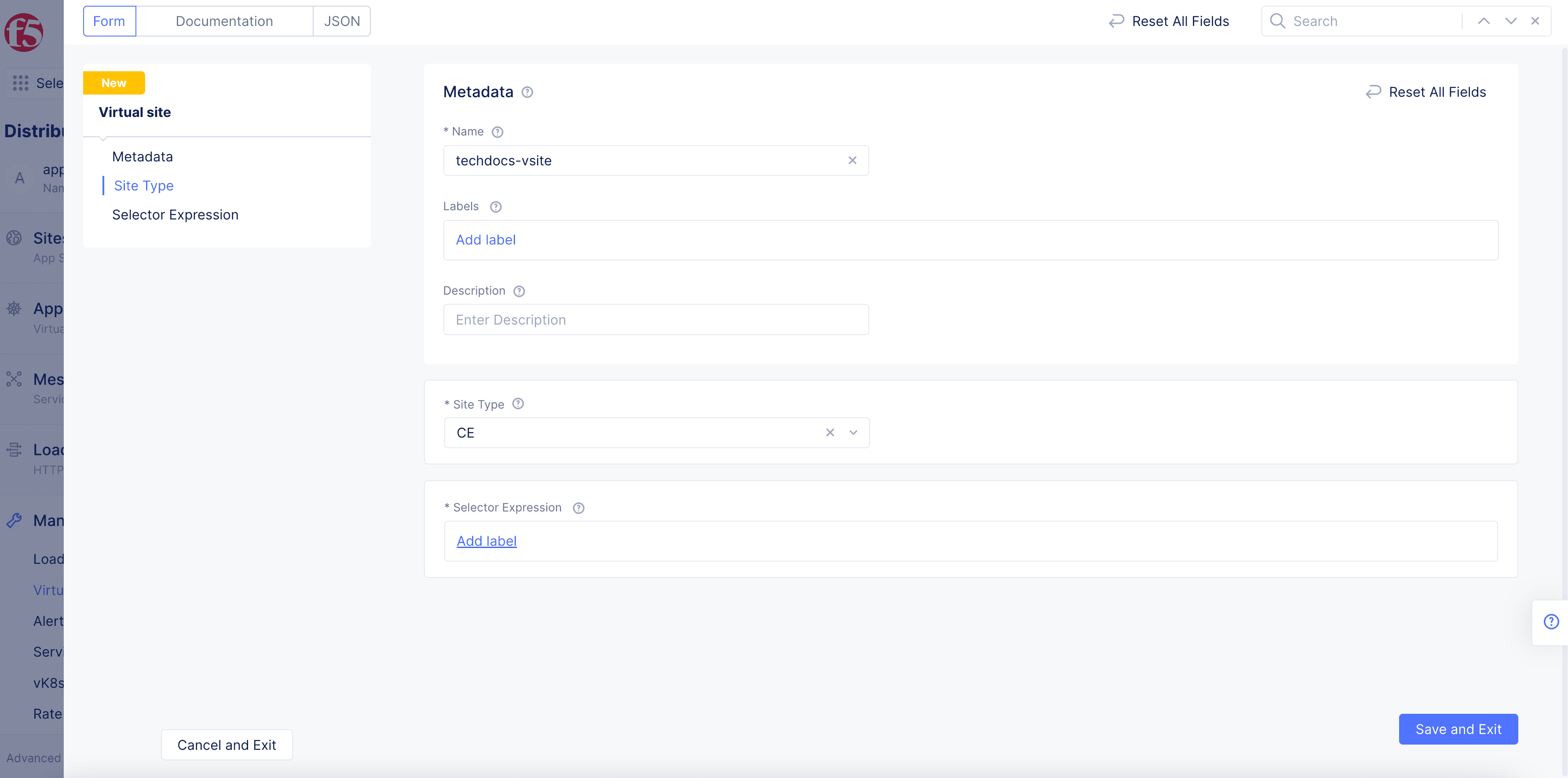 Figure: Selector Expression