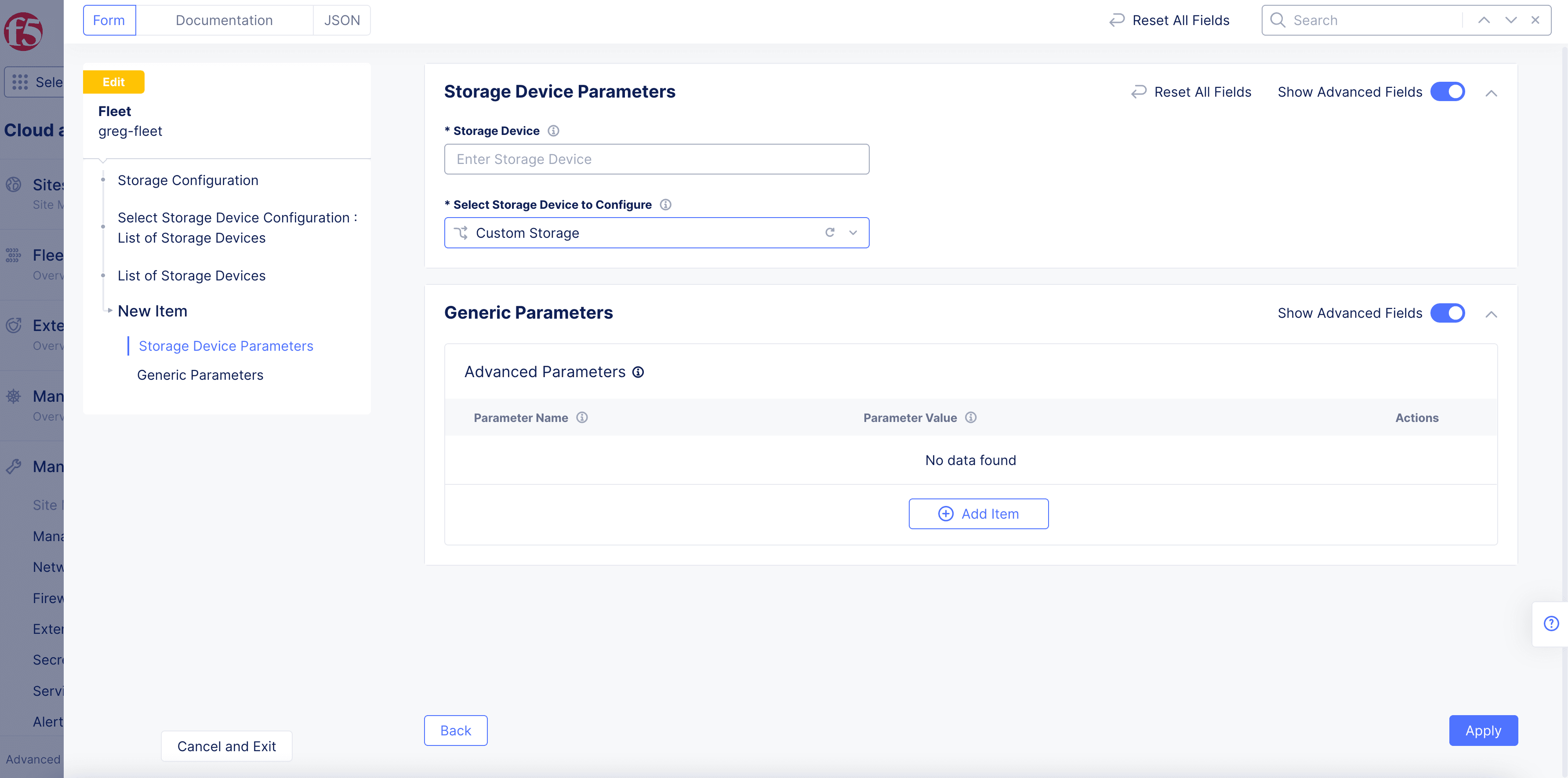 Figure: Custom Storage Device