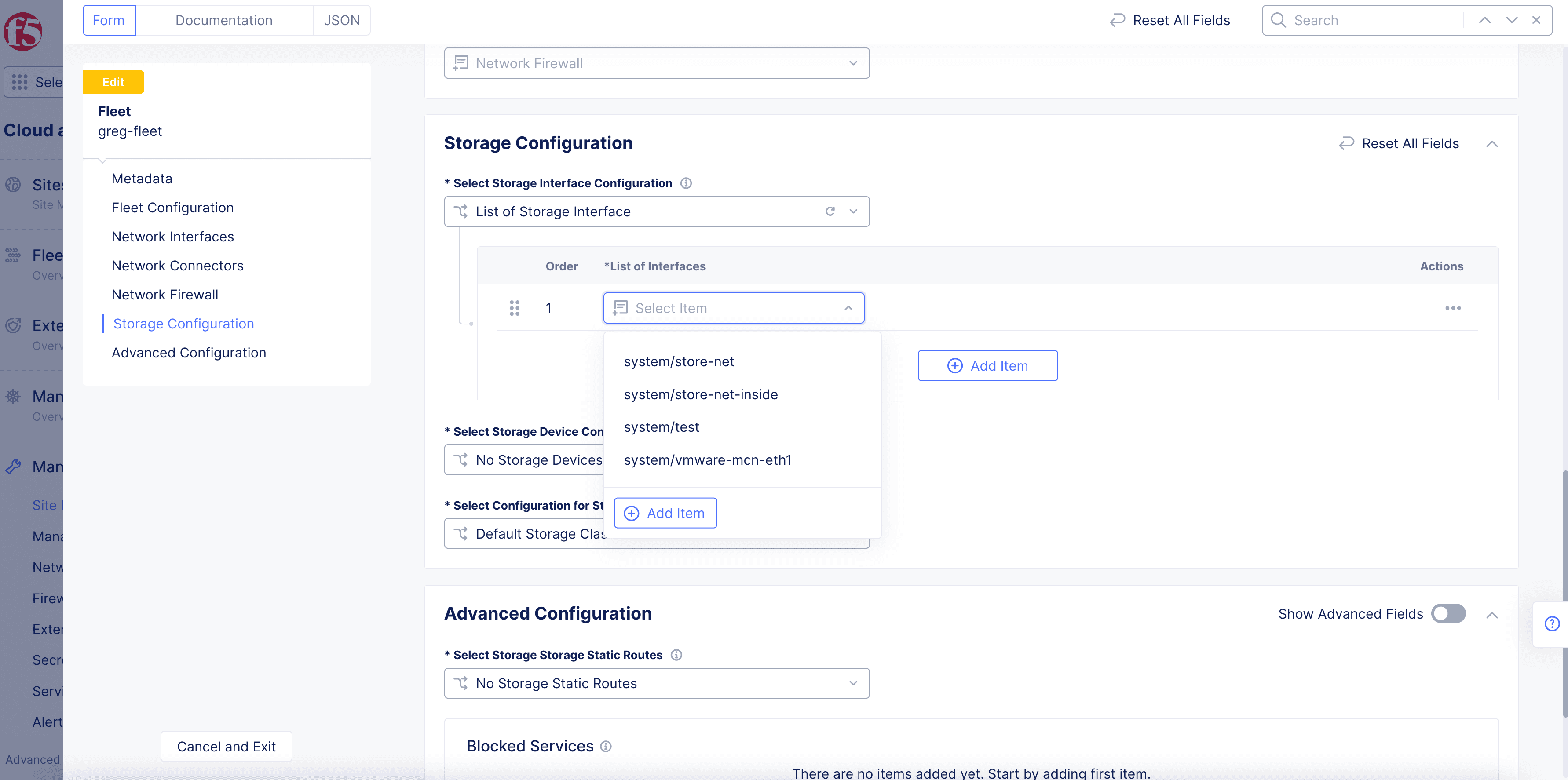 Figure: Interfaces for Storage Devices