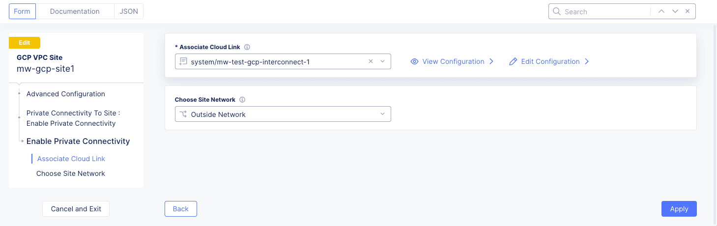 Figure: Private Connectivity