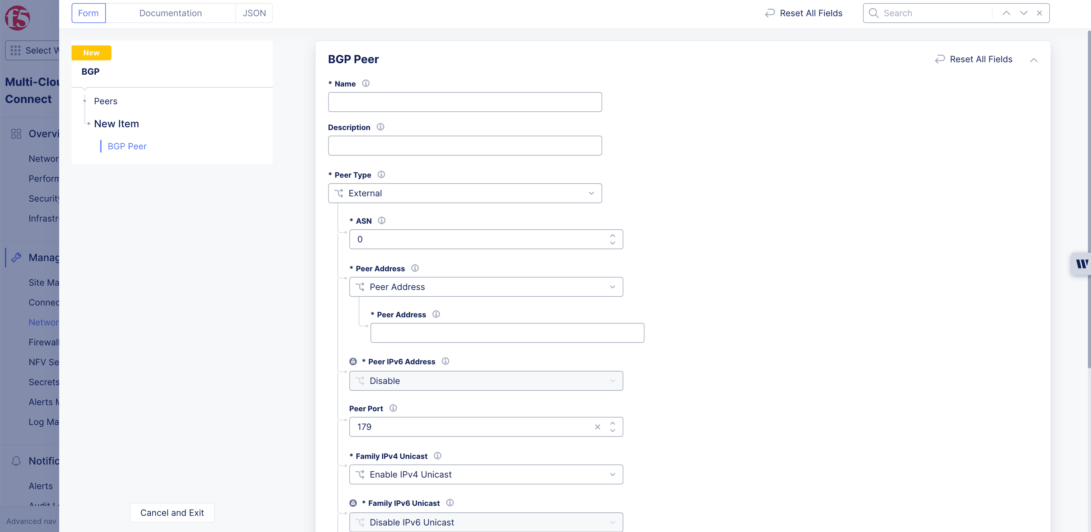 BGP Setup