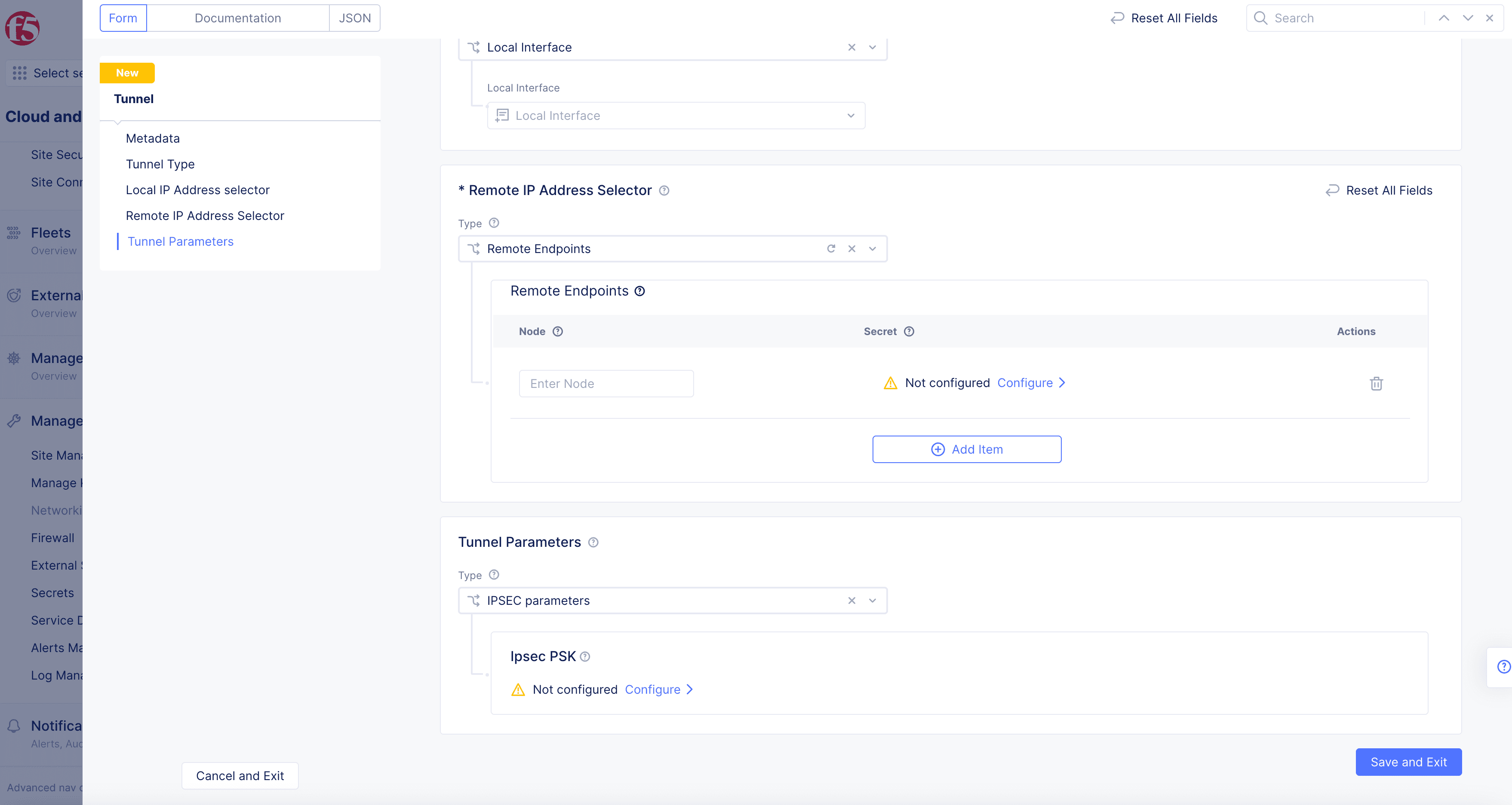 Figure: Remote Endpoints