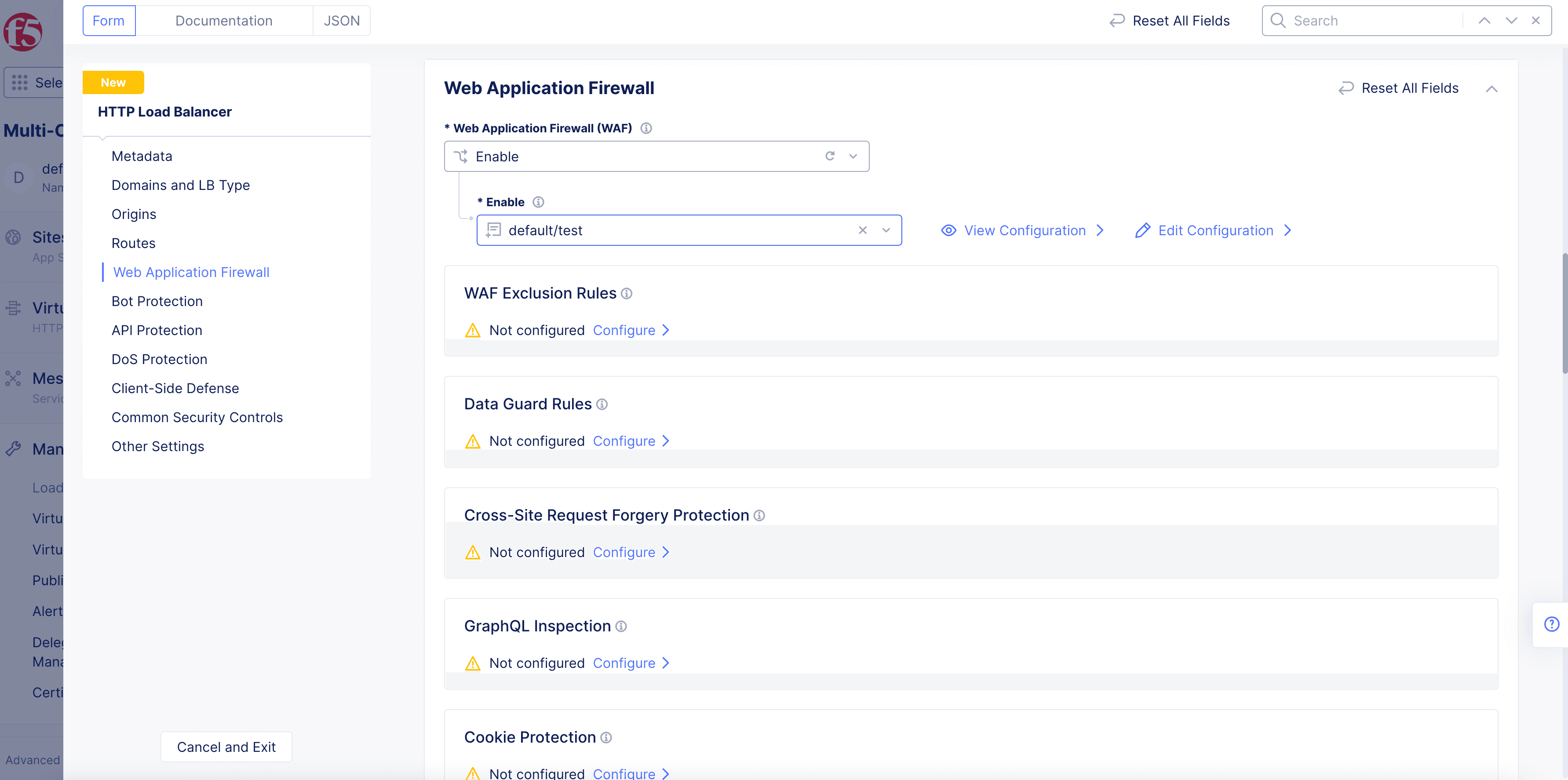 Figure: Add App Firewall