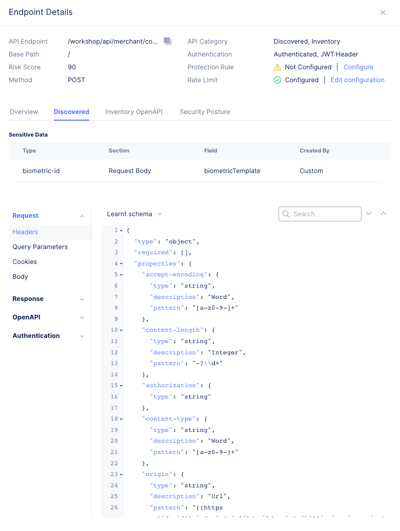 Enable API Endpoint Discovery and Schema Learning | F5 Distributed ...