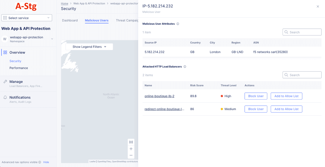 Monitor Web App & API Protection | F5 Distributed Cloud Technical Knowledge