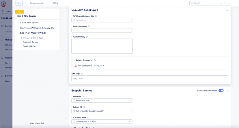 Deploy and Manage BIG-IP Access Policy Manager | F5 Distributed Cloud ...