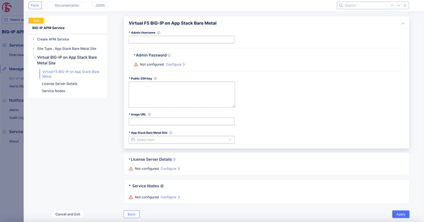 Deploy and Manage BIG-IP Access Policy Manager | F5 Distributed Cloud ...