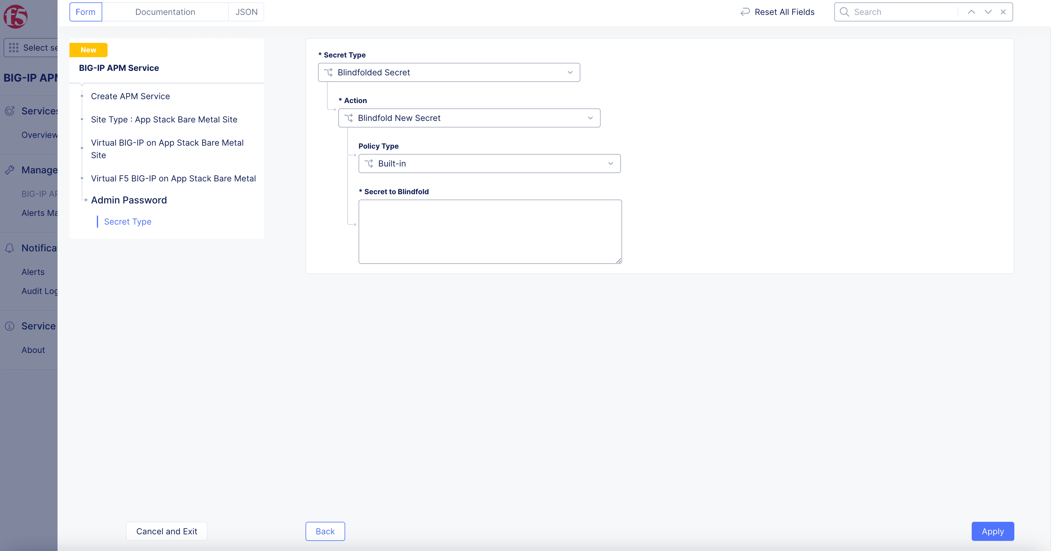 Figure: Encrypted Admin Password