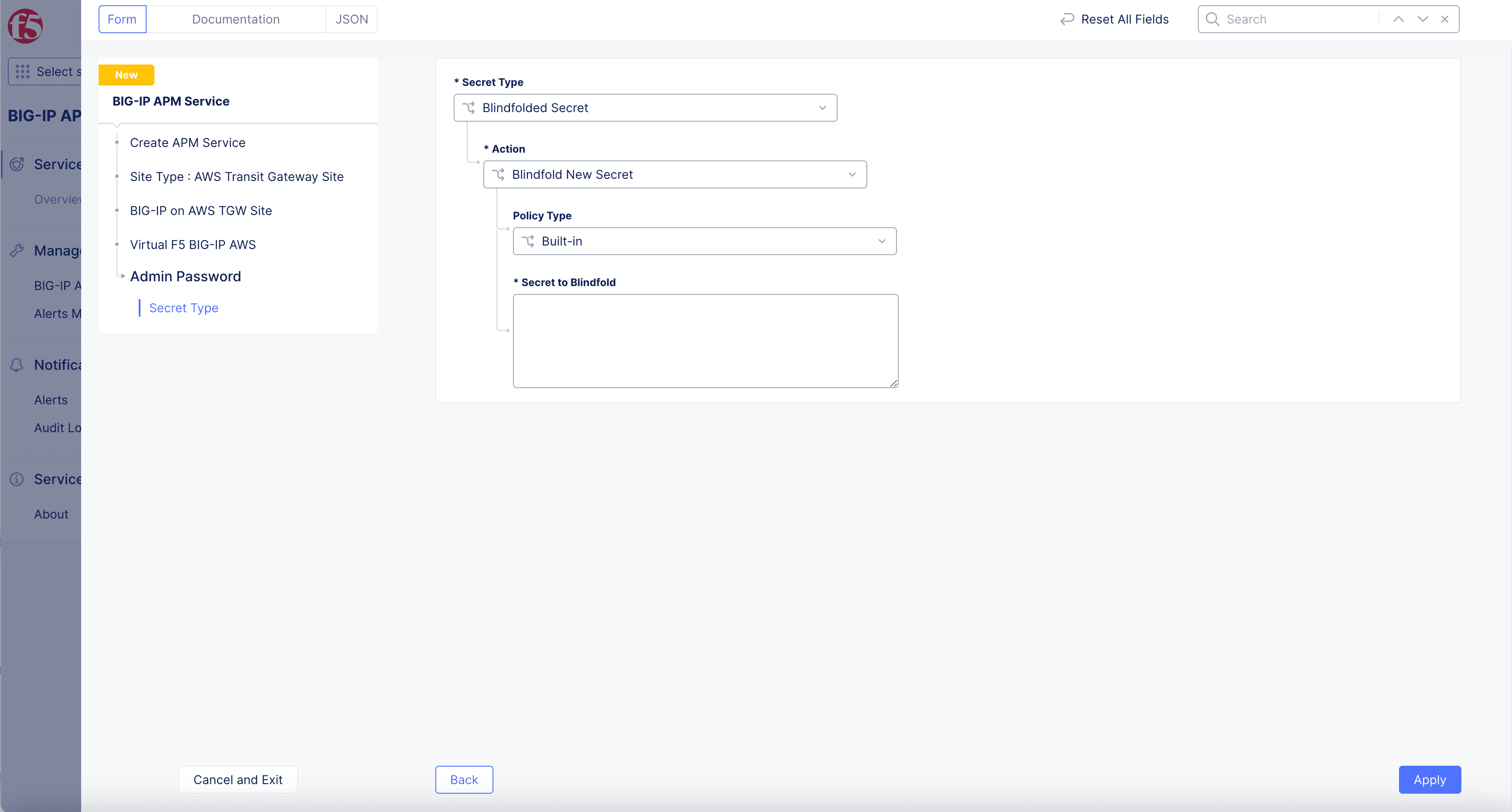 Figure: Encrypted Admin Password