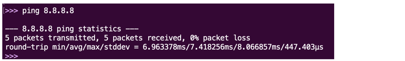 Figure: 0% packet loss