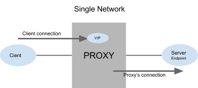 Figure: Reverse Proxy in the Same Network
