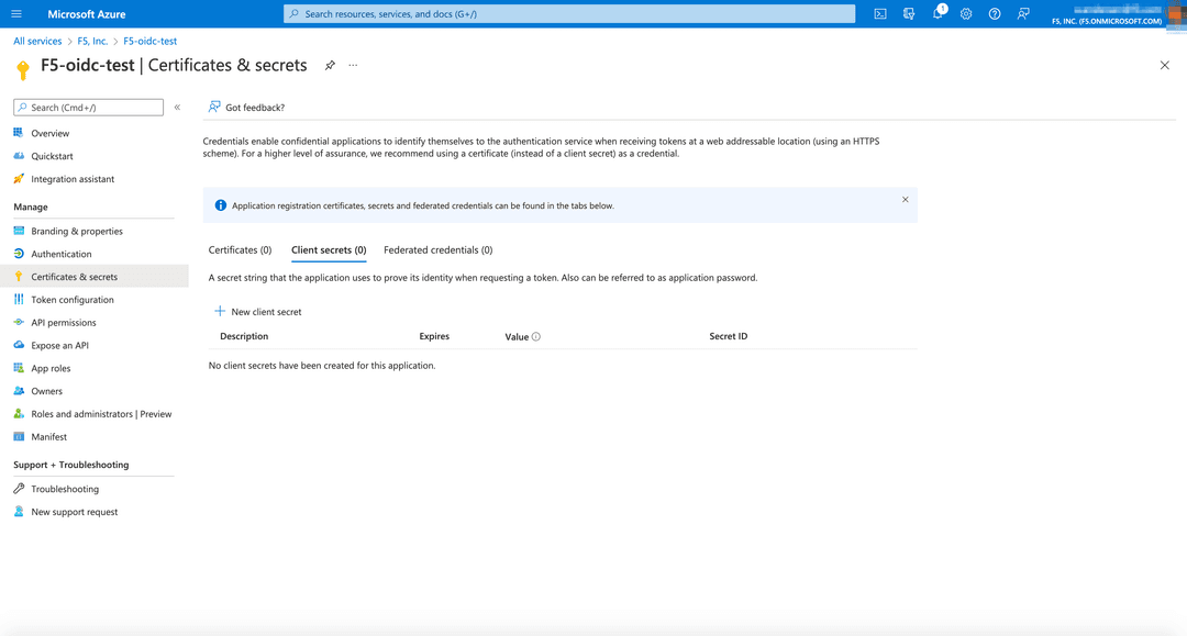Enable SSO - Microsoft Entra ID | F5 Distributed Cloud Technical Knowledge