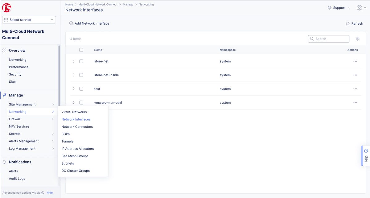 Interface Tos Deploy and Manage BIG-IP Access Policy Manager | F5 Distributed Cloud ...