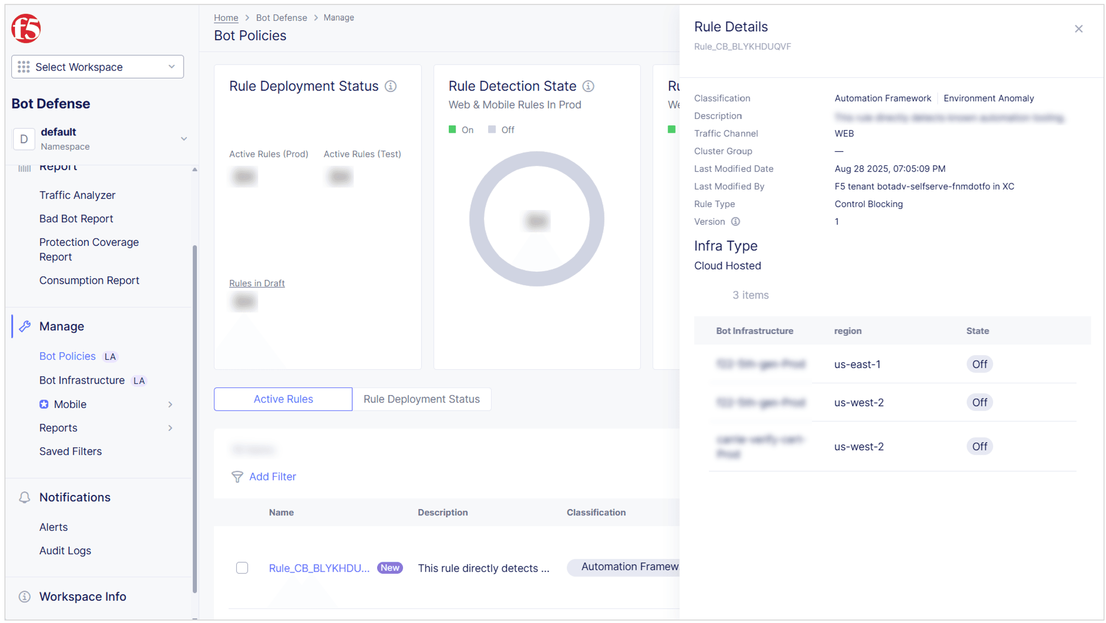 Figure: View Rule Details