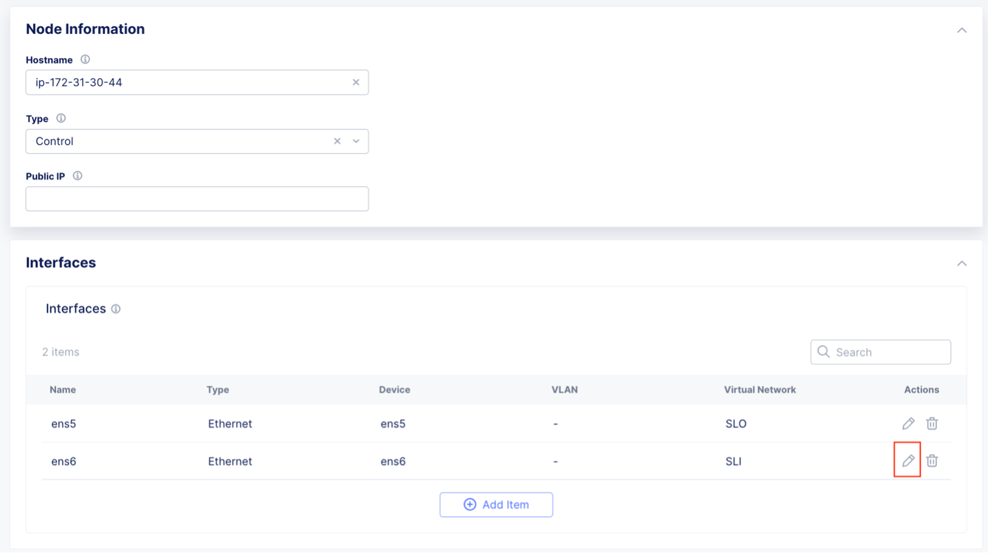 Figure: Edit Interface