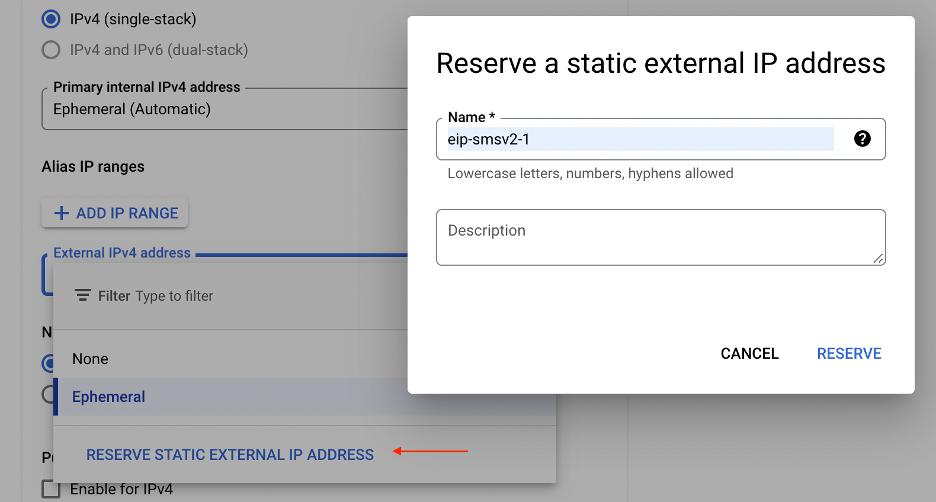 Figure: Configure Instance SLO