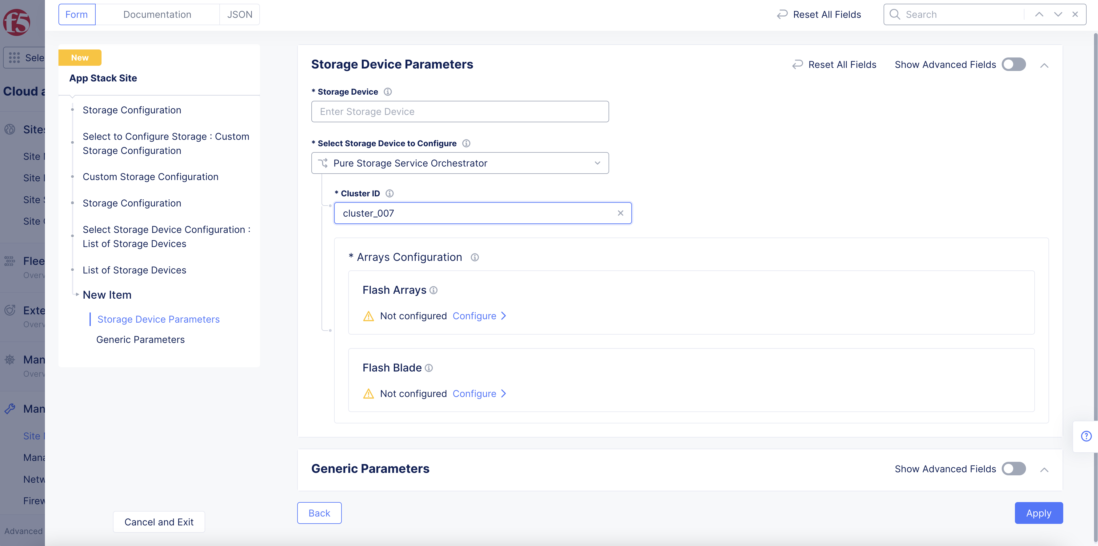 Figure: Pure Storage Orchestrator Device