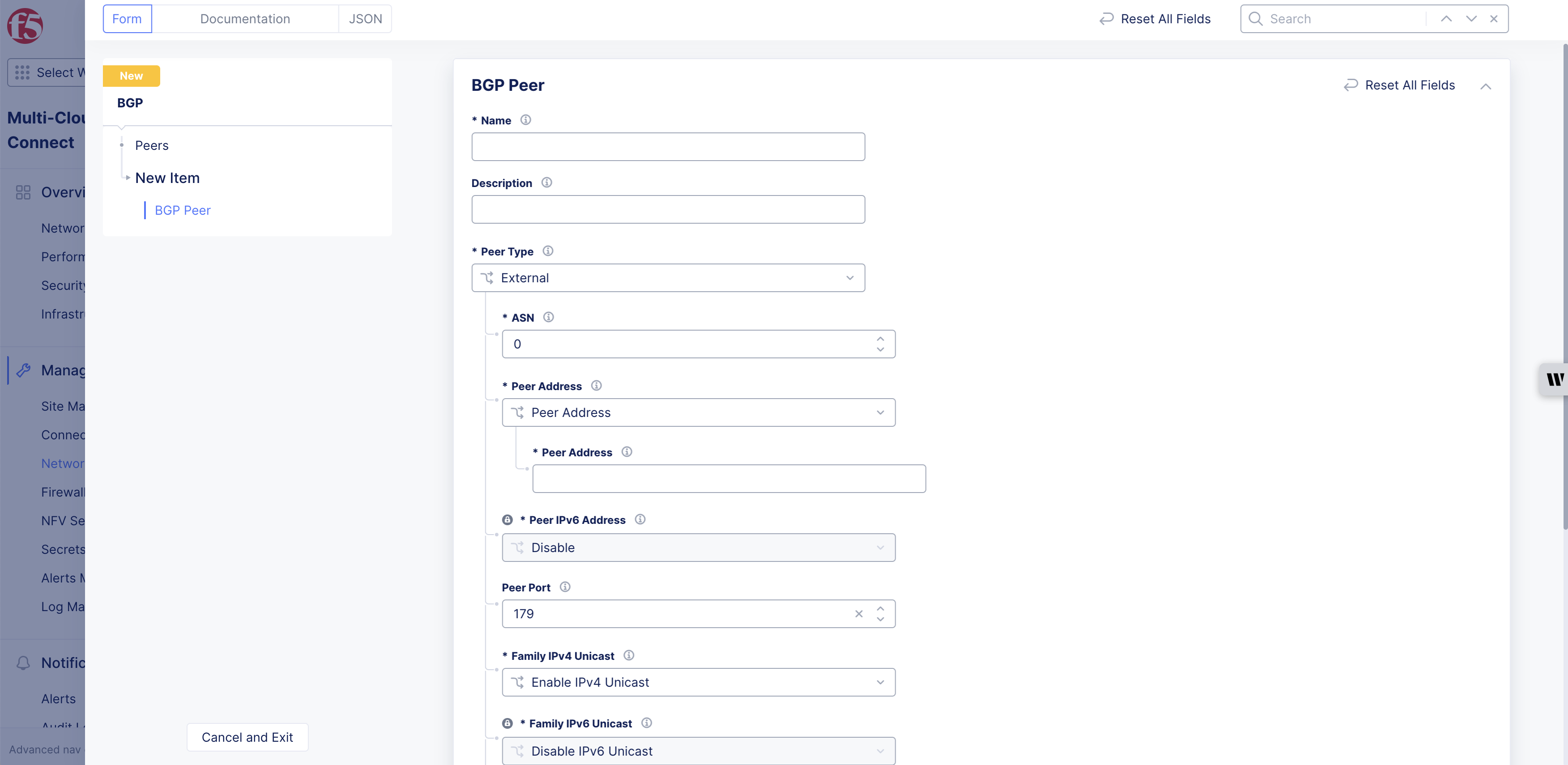 BGP Setup