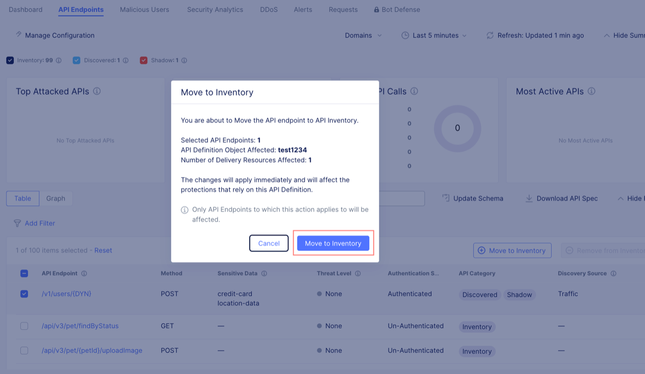 Figure: Confirmation Dialog