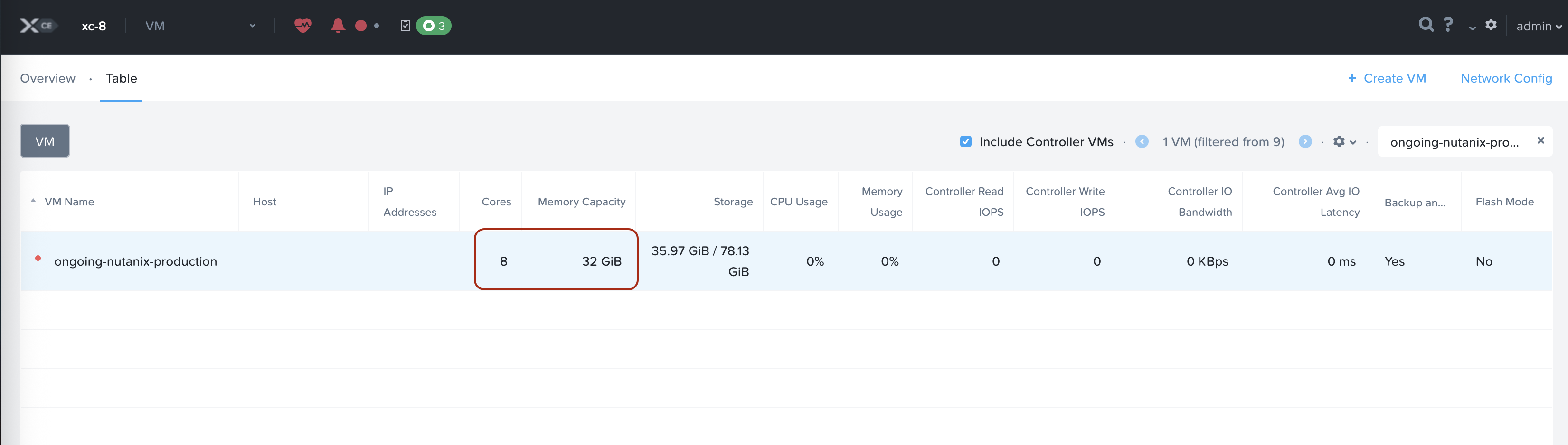 Figure: Nutanix - Update VM