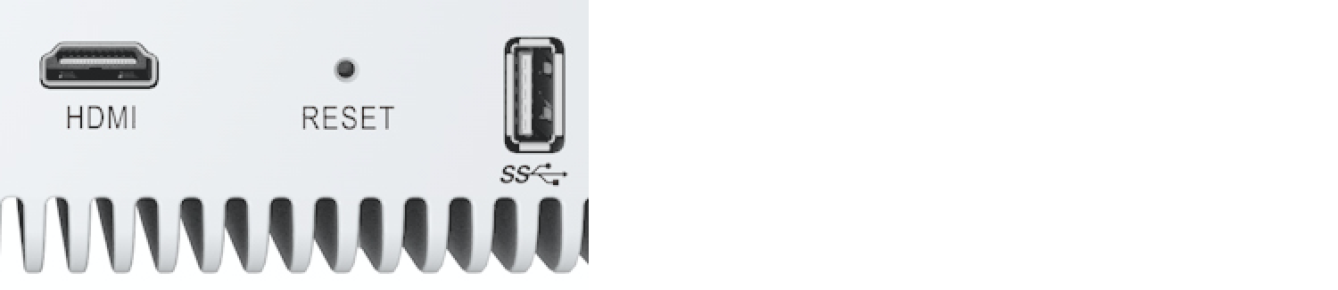 Figure: HDMI and USB Ports